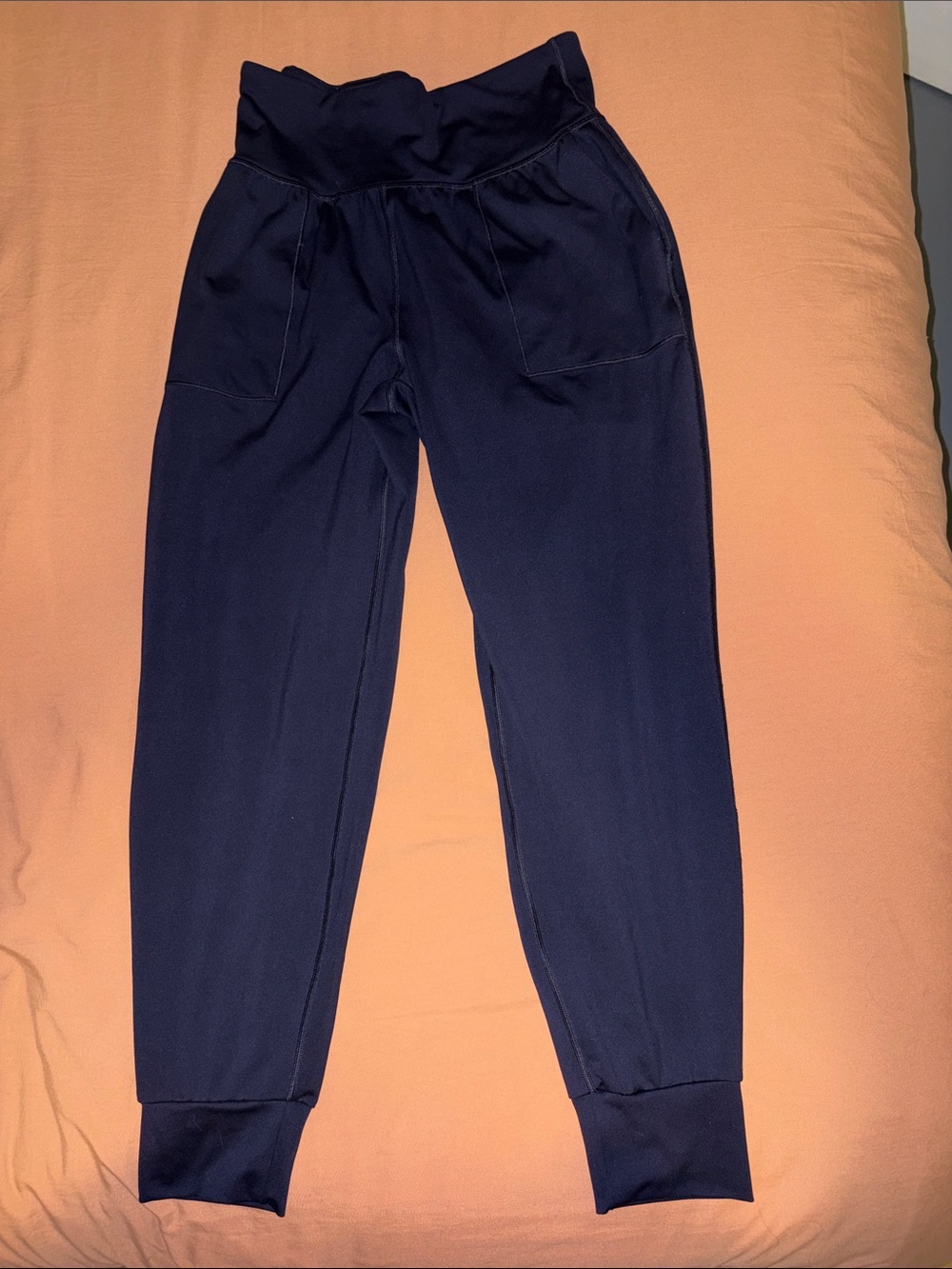 GAP Women's Navy Jogger Sweatpants with Pockets